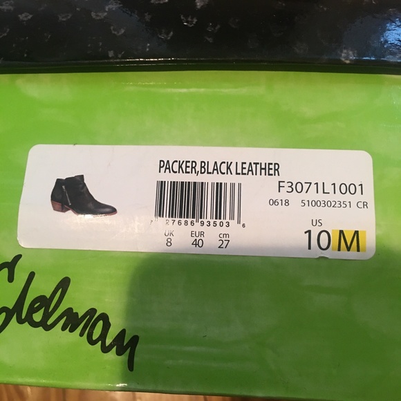 Host Pick! SAM EDELMAN “Packer” Ankle Boots - Size 10M - Picture 9 of 9